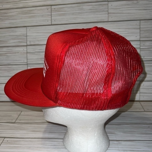 Vintage Supreme Foam Trucker Snapback Hat Simonds Logo - Picture 5 of 11